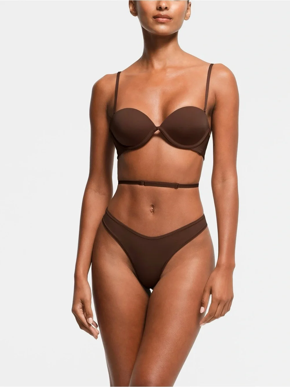 Sexy! Skims multi way underwire bra in brown size 38DD